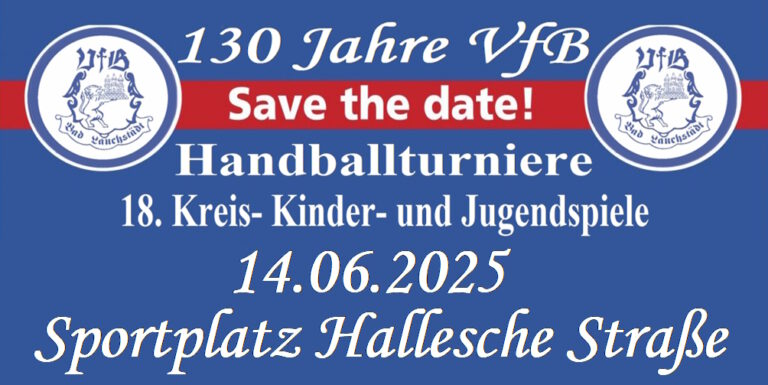 130 Jahre VfB – Anmeldung ab sofort